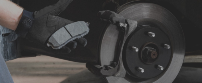 Precautions for brake pads using