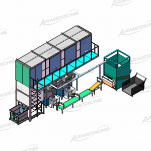 Material Weighing & Sub-Packing Line
