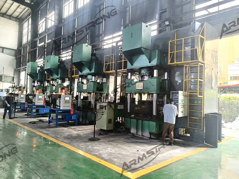 Brake lining making machine