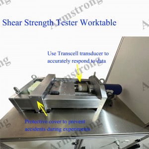 Shear strength test machine