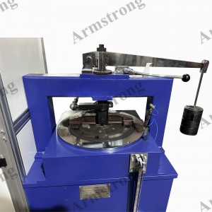 Constant speed friction material test machine