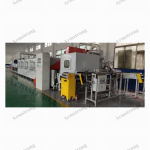 Automatic powder coating line