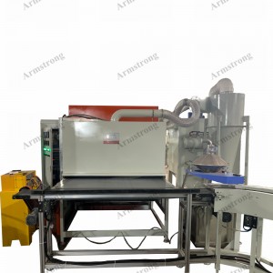 Automatic powder coating line