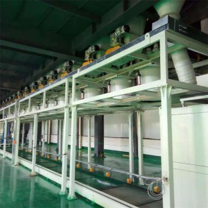 Raw material batching system