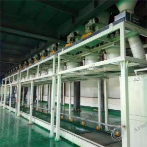 Raw material batching system